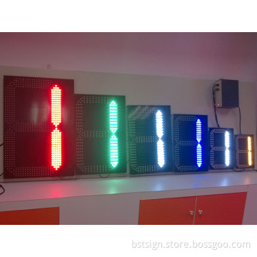 Outdoor LED Oil Price Sign Wirless Remote or PC Control